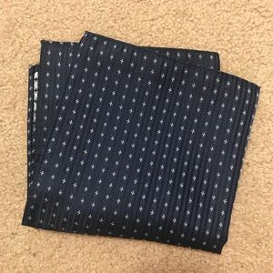 Navy pocket square